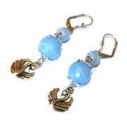 Серьги "Лебединая верность"