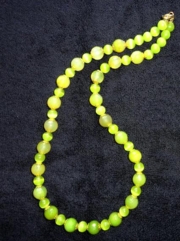 Бусы "Лайм"